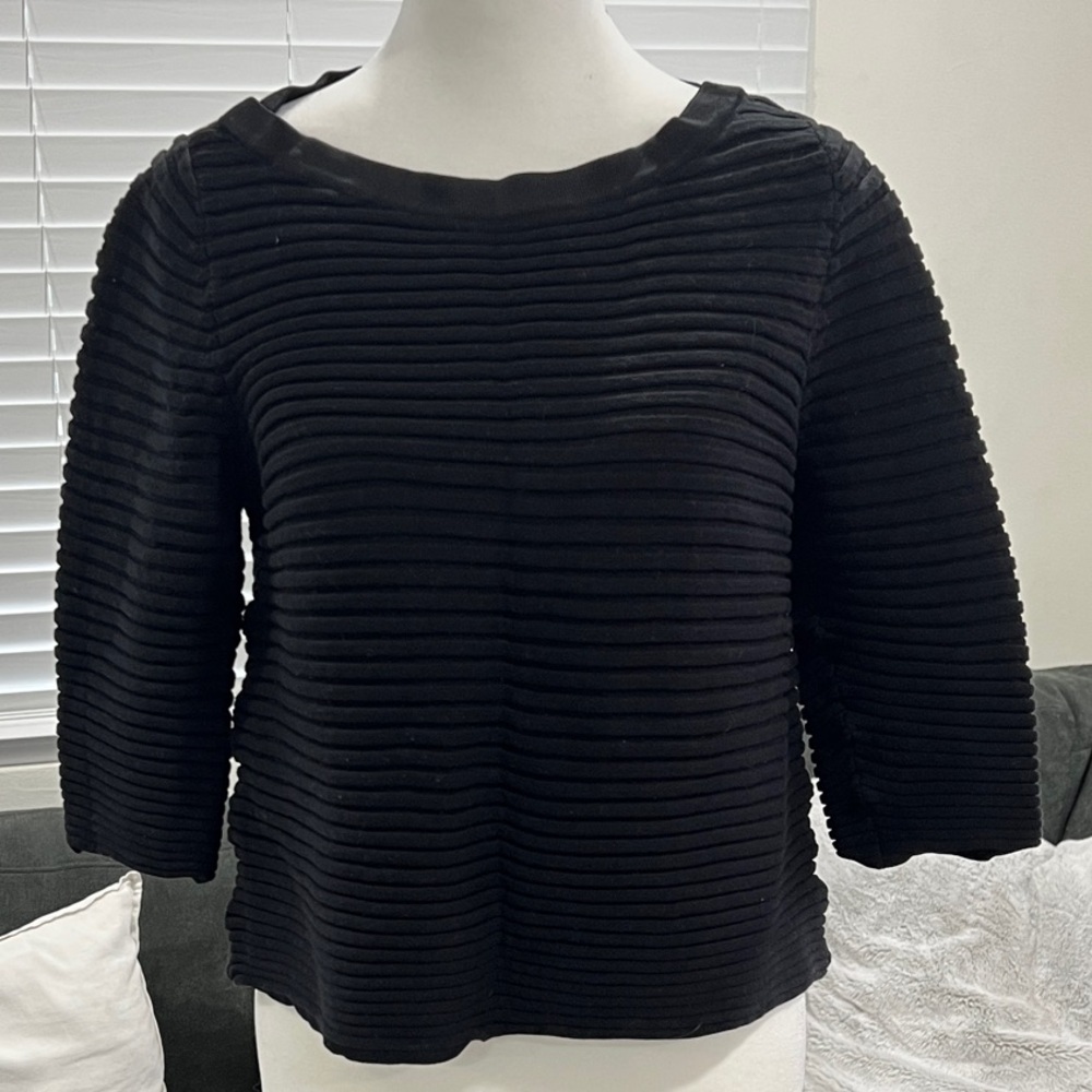 COS Black Knit Garment